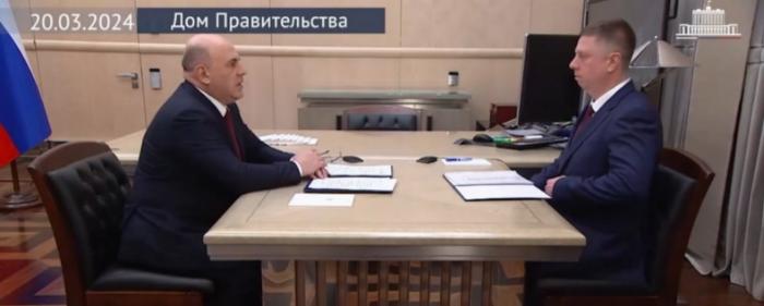 Председатель Правительства РФ Михаил Мишустин  провёл рабочую встречу с главой ФОМС Ильёй Баланиным 